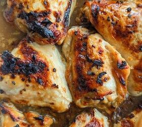 Easy Lemon Honey Garlic Chicken Thighs | Foodtalk