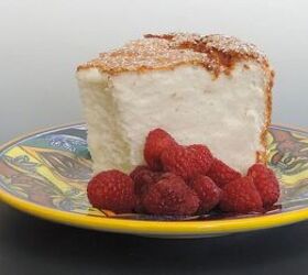 This simple twist on angel food cake is one of our favorite desserts of the summer