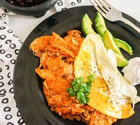 Chicken Chilaquiles Authentic Mexican Breakfast
