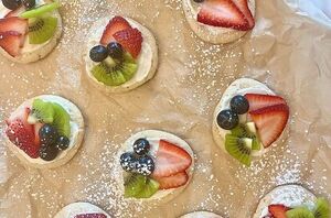 This fruit cookies "hack" recipe is the perfect warm weather treat!