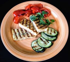 orange tahini grilled tofu, orange tahini grilled tofu