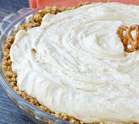 no bake peanut butter pretzel pie, No Bake Peanut Butter Pretzel Pie