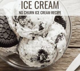 cookies and cream ice cream recipe no churn ice cream, Cookies and cream ice cream Pin with text overlay