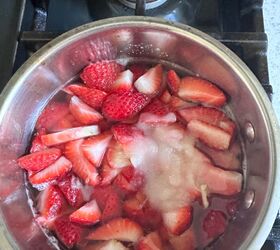 strawberry sauce with a secret ingredient