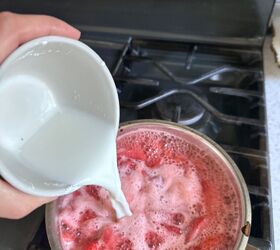 strawberry sauce with a secret ingredient