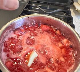 strawberry sauce with a secret ingredient