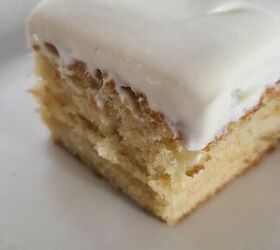 This scratch lemon cake recipe is light and fresh topped with a fabulous lemon whipped cream