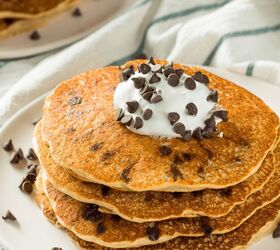 Chocolate Chip Pancakes | Easy Pancakes With Chocolate Chips