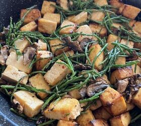 Sea Asparagus & Tofu | Foodtalk