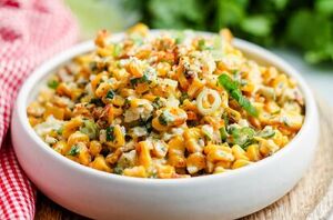 This Mexican corn recipe is perfect as a snack on the go, a side dish at a barbecue, or a topping for tacos