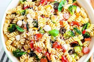 She begged and pleaded for YEARS for her aunt to share this pasta salad recipe with her!