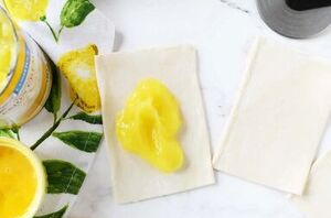 Something magical happens when you put a simple pie filling on puff pastry