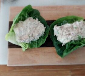 tuna salad lettuce wraps