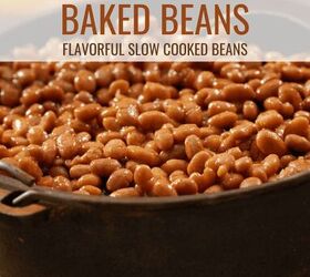 Crockpot Baked Beans Recipe Slow Cooker Baked Beans Foodtalk