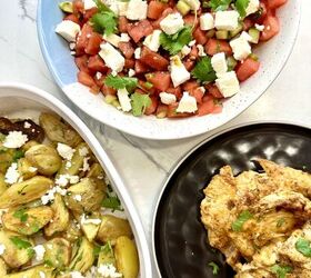 Spicy Watermelon + Feta Salad