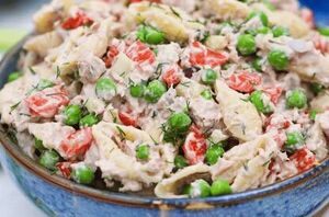 Are you looking for the perfect tuna pasta salad? You just found it!