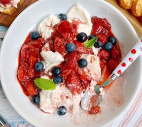 Roasted Berries and Burrata