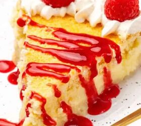 easy lemon shortbread cookies, A slice of lemon pie with raspberry sauce on a plate