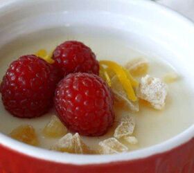 easy lemon shortbread cookies, raspberry posset