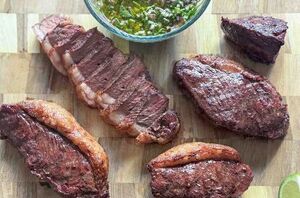 This meal is unreal—tender, juicy, smoke-flavored steaks like you've never had