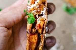 These are like a hybrid of a taco and a quesadilla—and they're life-changing