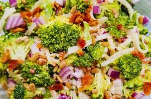 This simple broccoli salad is guaranteed to be the star of the party!