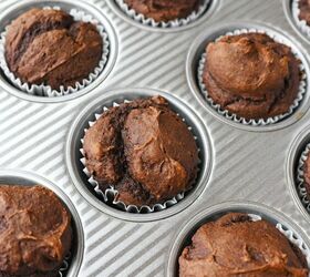 2 Ingredient Chocolate Pumpkin Muffins