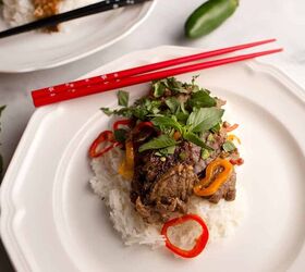 spicy beef with basil