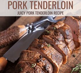 grilled pork tenderloin recipe juicy pork tenderloin, Grilled Pork Tenderloin Pin with text overlay