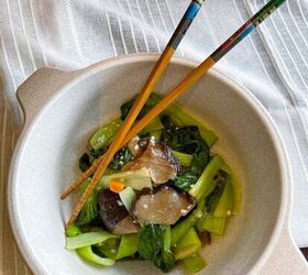 bok choy mushroom stir fry
