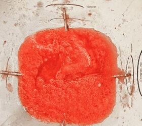 2 ingredient watermelon popsicles, Blend watermelon and lime juice in a high speed blender