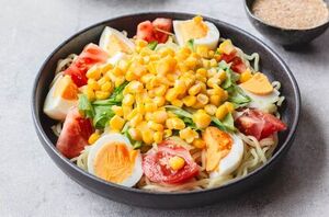 This pasta salad is anything but what we'd expect (and every bite is perfection!)