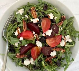 Arugula And Beet Salad With Goat Cheese