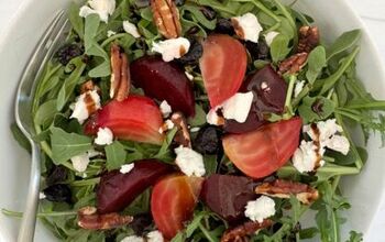 Arugula And Beet Salad With Goat Cheese