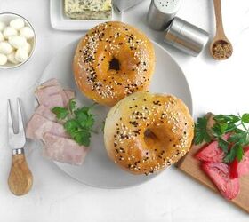 These bagels will be hot and ready to eat in 15 minutes or less (oh, and they're only 3 ingredients!)