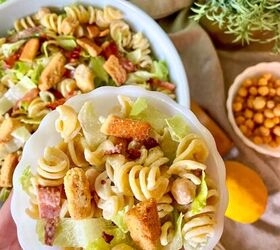 caesar pasta salad