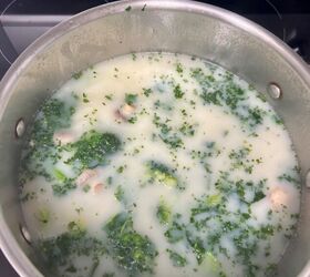 Cream of Broccoli and Mushroom Soup