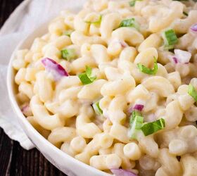 The secret to this Hawaiian macaroni salad is a tangy dressing that will leave your jaw on the floor