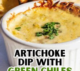 green chile artichoke dip with bacon
