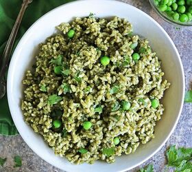 easy green rice, Tasty easy healthy green rice recipe