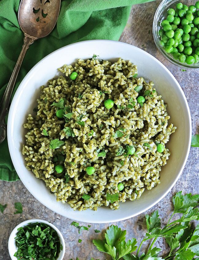 Easy Green Rice | Foodtalk