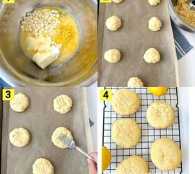 panera lemon drop cookie recipe copycat version, steps 1234