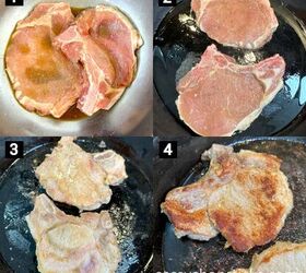 delicious asian style pork chops perfect anytime, steps 1234