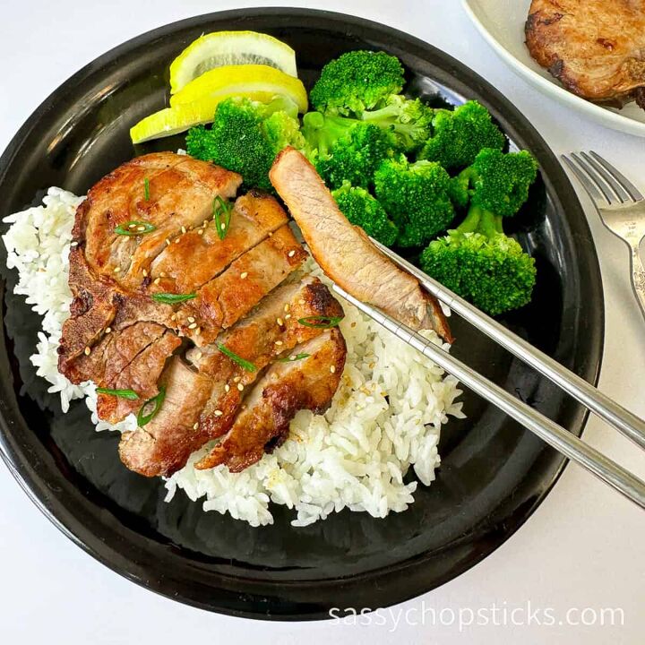 delicious asian style pork chops perfect anytime, Asian style pork chops close