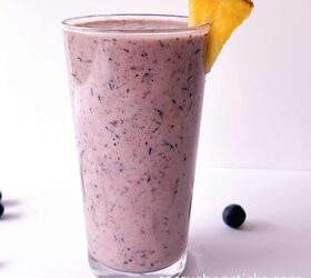 The Best Blueberry Pineapple Smoothie: With Kale