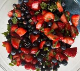 This simple berry salad has a to-die-for dressing with an unexpected twist