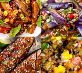 air fryer frozen butternut squash quick and easy, Asian eggplant recipes
