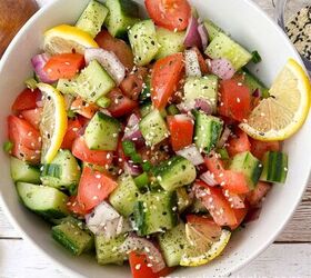 asian cucumber tomato salad easy and refreshing, Asian cucumber tomato salad 2