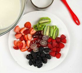 the best asian fruit cake chinese bakery style, topping ingredients