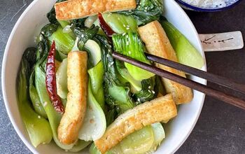 Tasty Tofu Bok Choy Stir Fry (15-minute Side Dish)